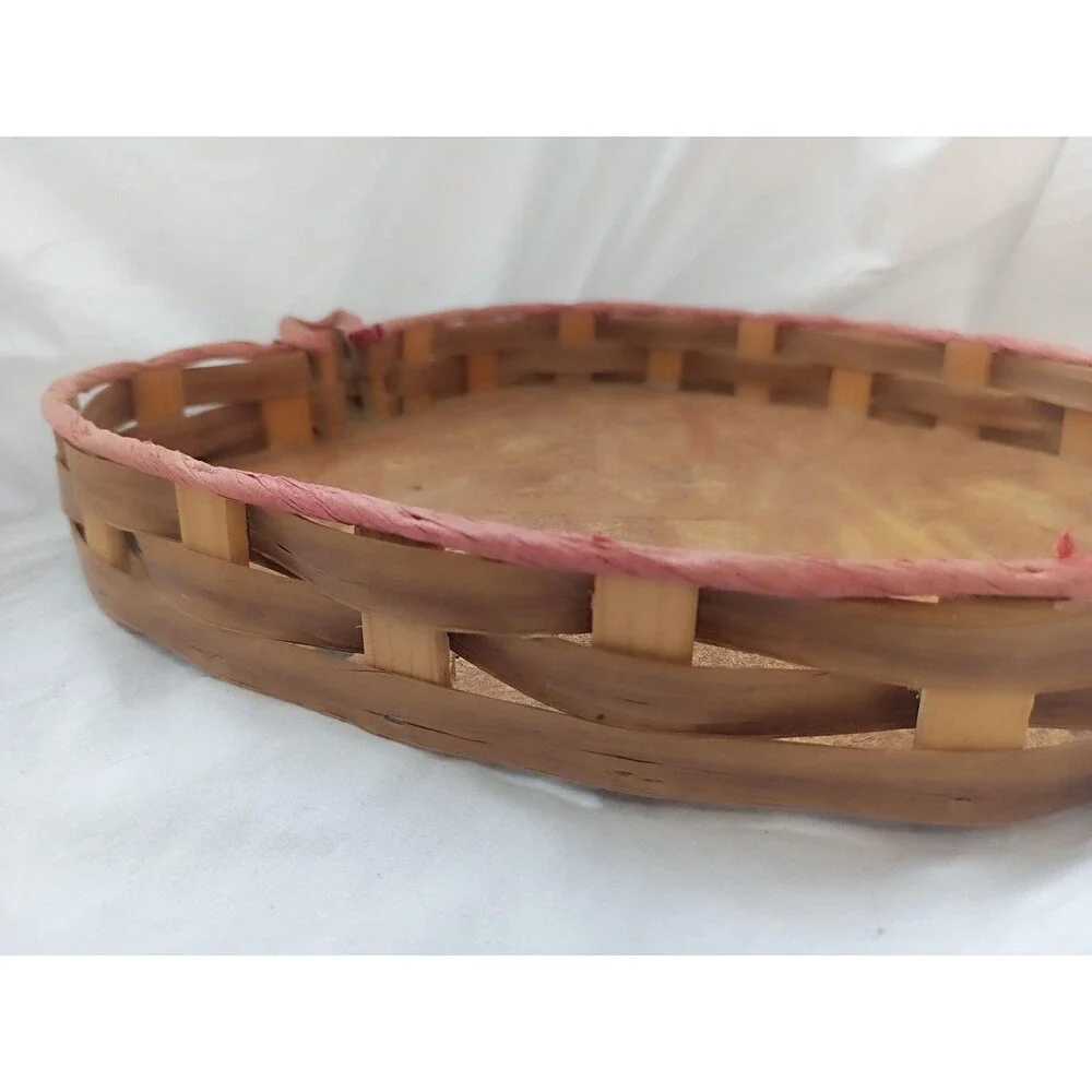 Vintage Apple Shaped Basket